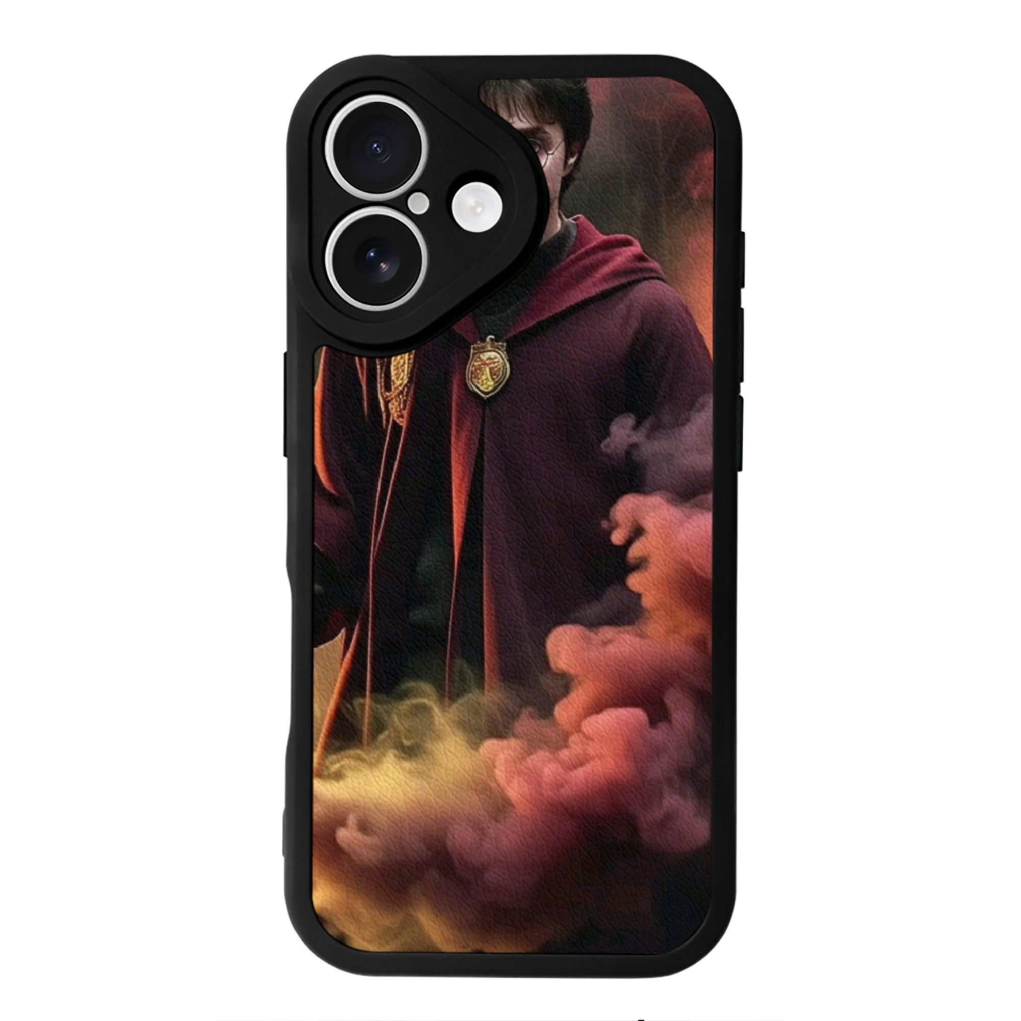（画像用） Harry Potter ハリー・ポッターシリーズ 【iPhone 16シリーズ対応】シリコンスマホケース（レザー調） 材質：シリコン